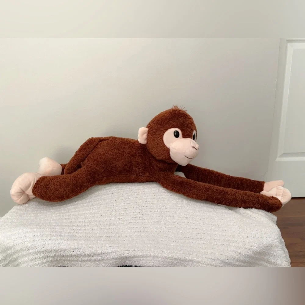 Brown Stuffed Monkey Plush Toy
